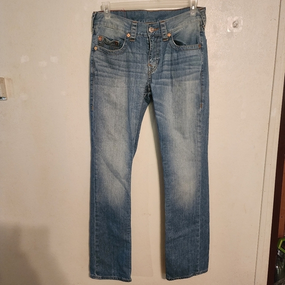 True Religion Mens Straight Jeans Size 31, Inseam 32" - Picture 1 of 10